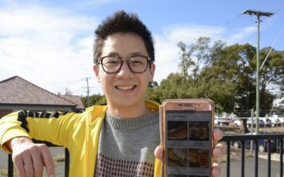 USQ grad launches uber-good food app