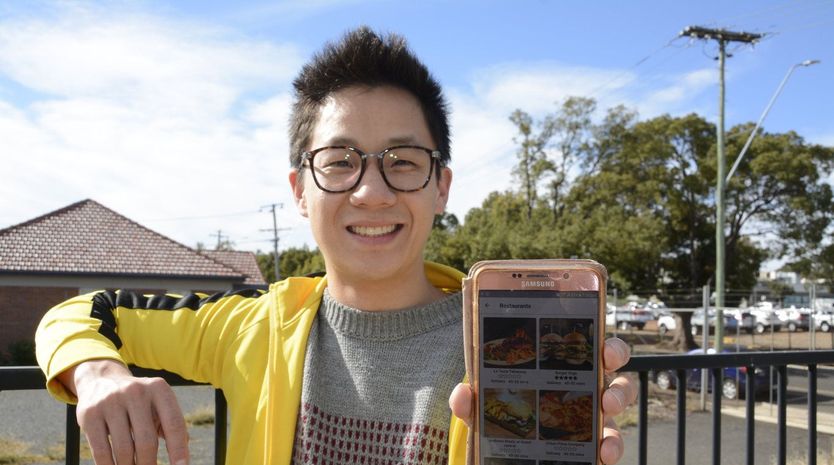 USQ grad launches uber-good food app